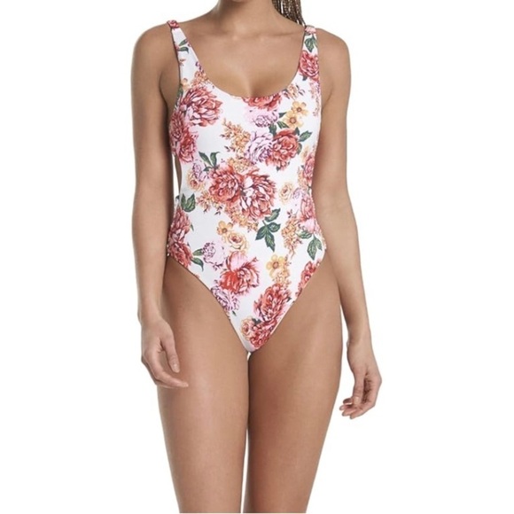 Maaji Carnation Sunshy Classic One Piece Swimsuit Size S - Picture 1 of 10
